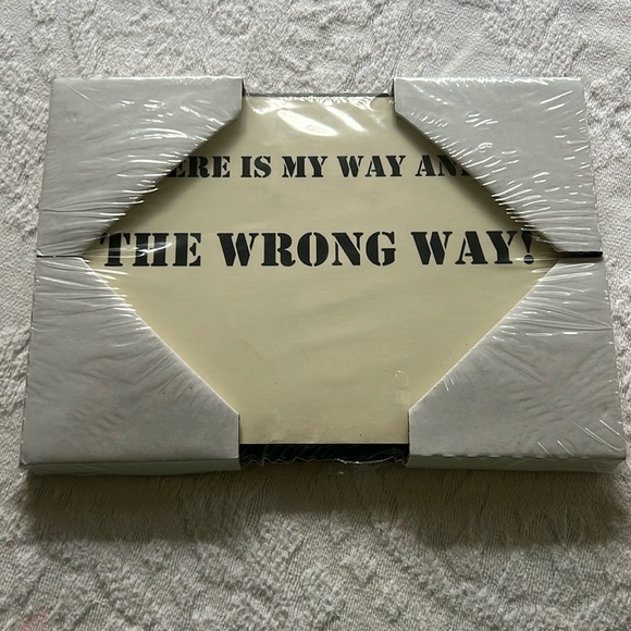 Other - My Way & Wrong Way Sign – Fun Vintage-Style Metal Wall Decor